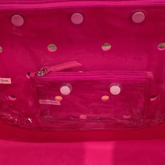 Original Bogg Bag Pink Leopard-NWT - Picture 4 of 4